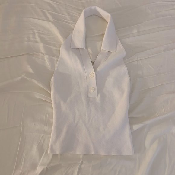 BDG Serena Collared Sweater Halter Top - Picture 3 of 5